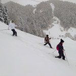 Descente en raquettes Luchon